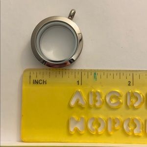 Origami owl silver locket